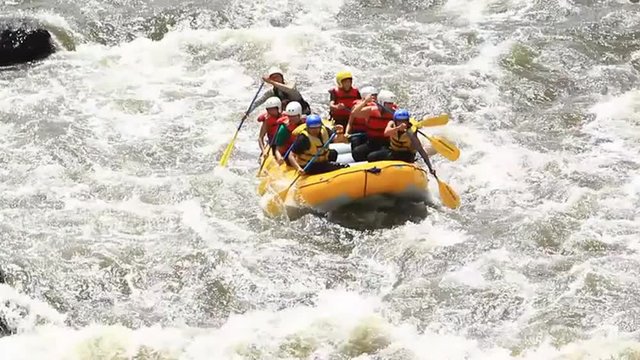 Experience the thrill of whitewater rafting on the exhilarating rapids of the River Patate in Ecuador,an adventure you won't want to miss.