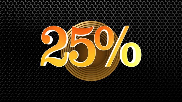 25 percent bonus