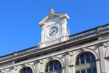Fototapeta na wymiar Gare de Lille Flandres / France