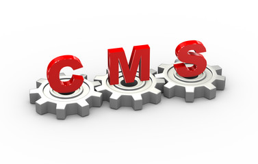 3d gears cms concept
