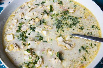 Delicious latin american soup: 