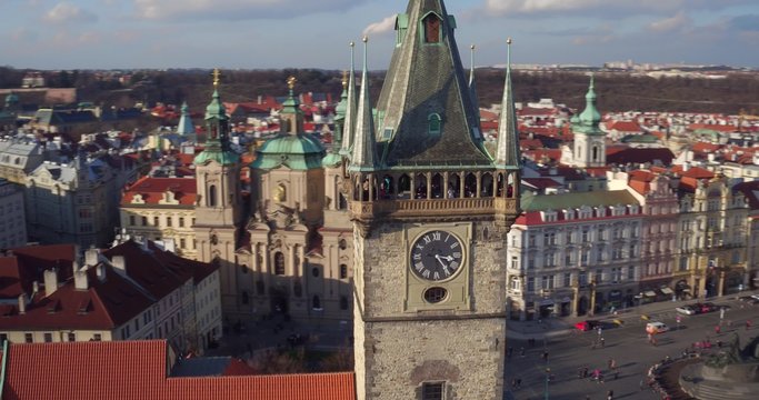 Prague, city centre, Staromestske square, Tower