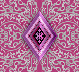 Gray and purple art pattern scene vector abstract background