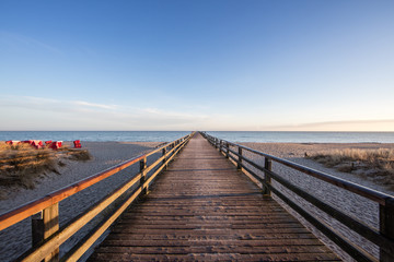 Obraz premium ostseebrücke prerow