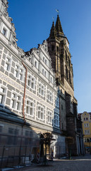 Naklejka premium St. Gumbertus Kirche in Ansbach
