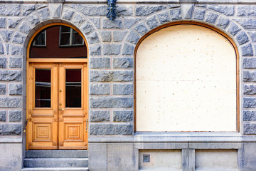 Covered window