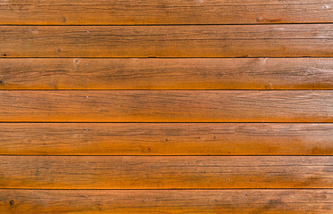 Fototapeta premium Mittelbraune Holzlatten