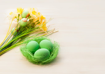 Easter decor for home decoration