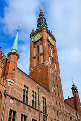 Ratusz - Miasto Gdańsk - obrazy, fototapety, plakaty