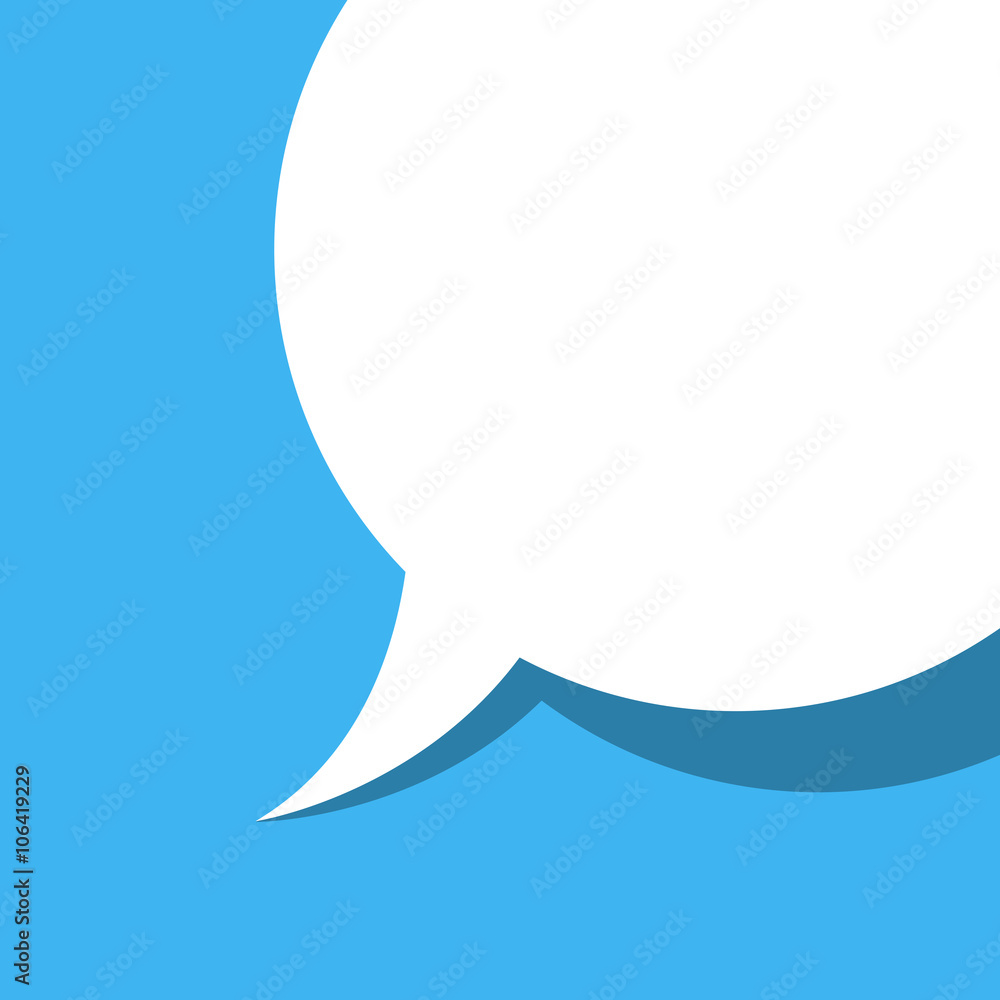 Fototapete background with a dialog box