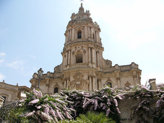 Obraz premium Sicile, Modica, cathédrale San Giorgio