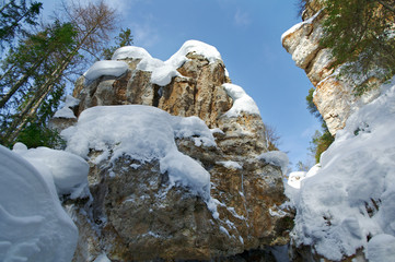 Formations caused by karst