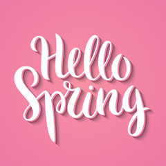 Hand drawn calligraphy