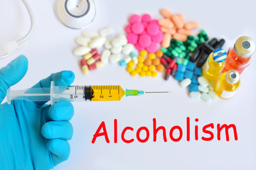 Drugs for alcoholism treatment
