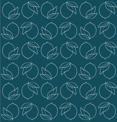 lemon vector seamless pattern, vector background,vector texture