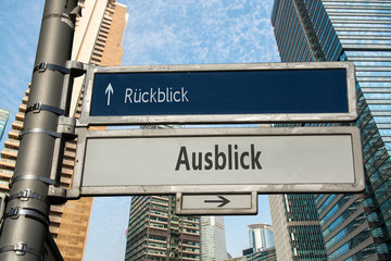 Schild 75 - Ausblick