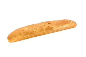 Baguette isolated on white