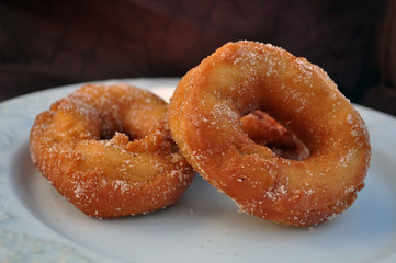 homemade fried donut
