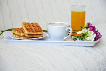 breakfast in bed