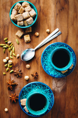 Hot Drink with Different Spices