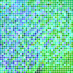 abstract vector colored round dots background