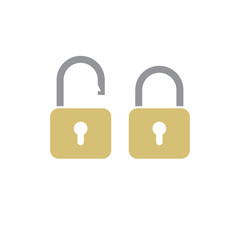 Lock icon. Lock icon isolated background. Concept security, password, privacy. Lock symbol. Lock vector illustration