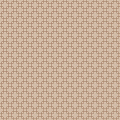 Seamless round corner squares pattern background, Vector illustration with swatches