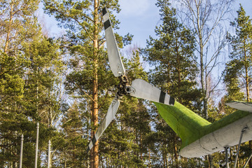 the tail rotor helicopter