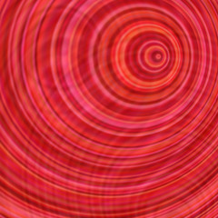 Red abstract concentric circle design background