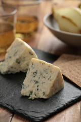 Blue cheese and pears