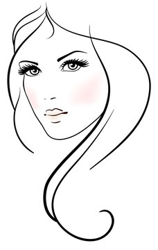 91,199 BEST Female Face Sketch IMAGES, STOCK PHOTOS & VECTORS | Adobe Stock