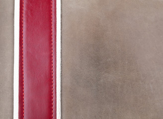 Fototapeta premium Rough leather background