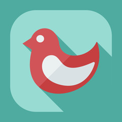 Flat modern design with shadow icons business icon