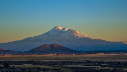 Mt Shasta Sunset