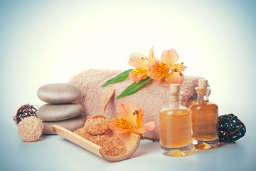 Spa still life isolated on white © Africa Studio