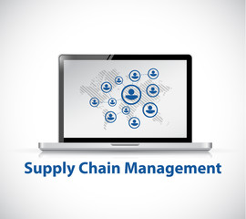 supply chain management computer network