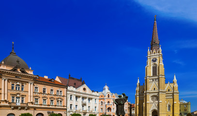 Fototapeta na wymiar Old town in Novi Sad - Serbia
