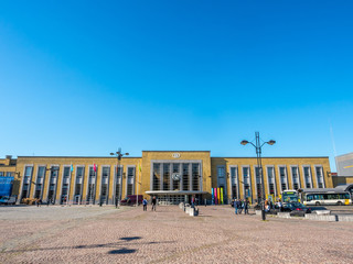 Naklejka premium Brugge train station