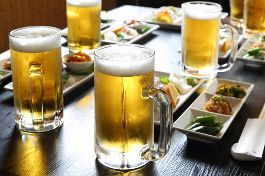 居酒屋〜ビールと料理