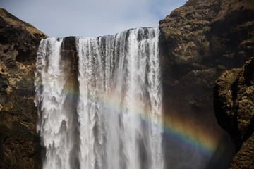 waterfall in Iceland