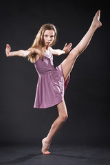 Portrait of young dancer