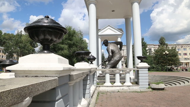 The monument to metallurgists