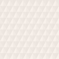 Seamless vector background. Modern volume geometric pattern with repeating light rhomuses