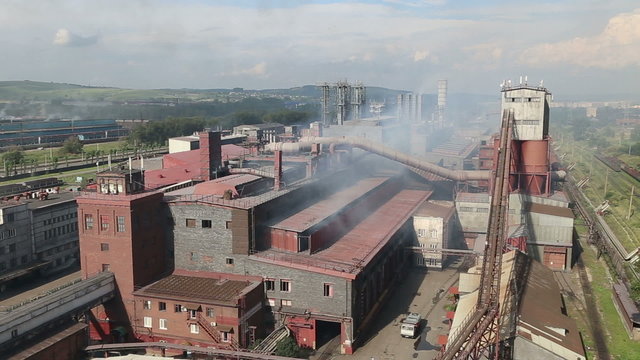 The metallurgical plant
