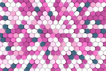 abstract colorful background mosaic 3D illustration