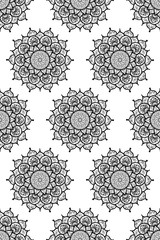 Mandala Seamless Pattern