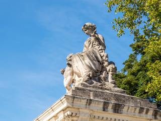 Obraz premium Outdoor art statue in Brussels, Belgium