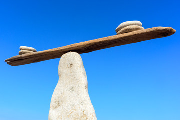 Equilibrium on narrow plank