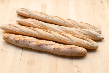 Fresh French Baguettes