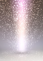 Glowing Explosion of Sparkles. Abstract Background. - 106468238